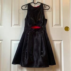 Hailey Logan by Adriana Papell Black Dress size 3/4